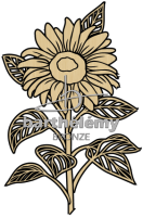 Sonnenblume Bronze