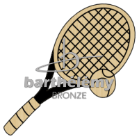 Tennisschläger Bronze