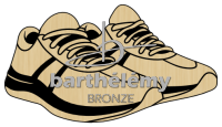 Turnschuhe Bronze