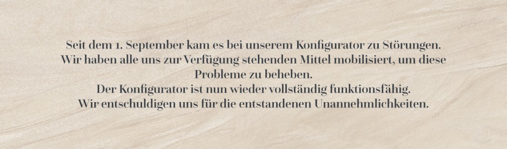 Aktualisierung des Konfigurators