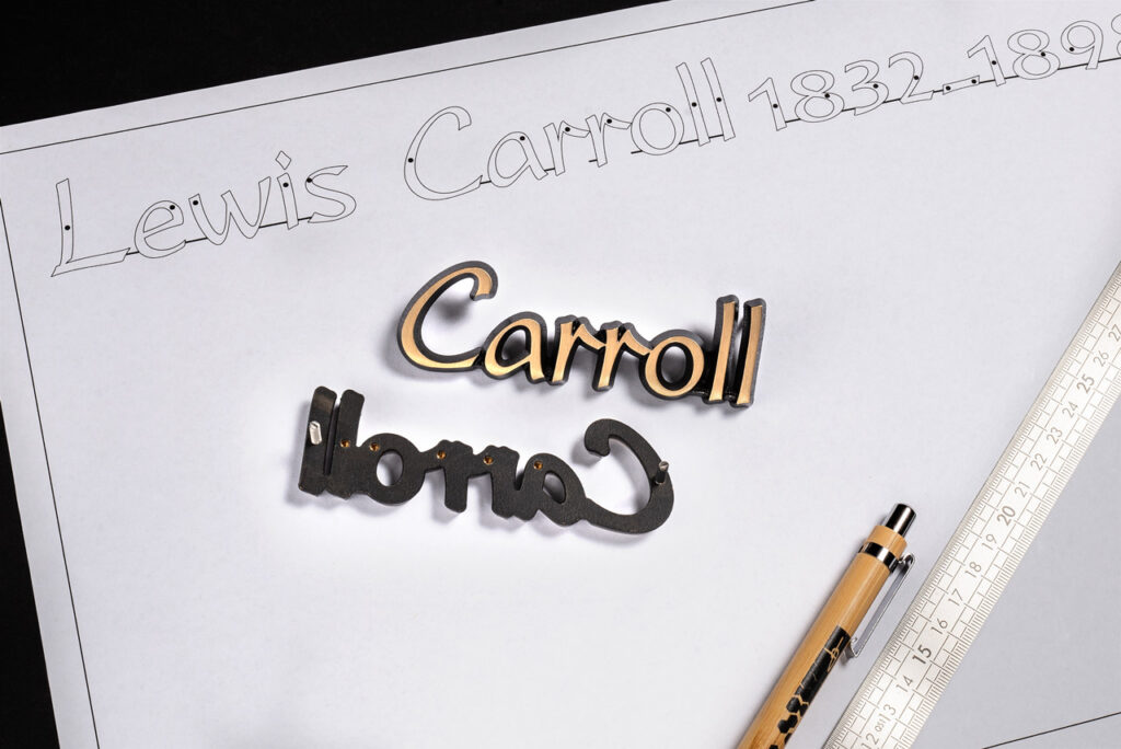 Gabarit de pose gravures funéraires